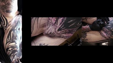 Inked canvas her tattoo guy loved her raw