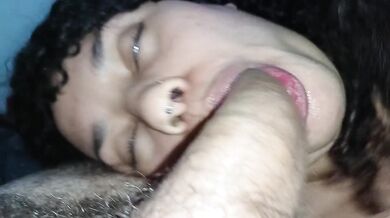 Asian teen takes rough deep throat every hole on webcam