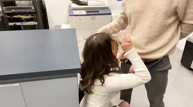 Her boss fucks the secretary at the Christmas party