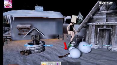 Christmas sex game big cock hentai fucking atmosphere