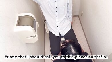 Office worker panties stretched big ass stepped on and sucked off
