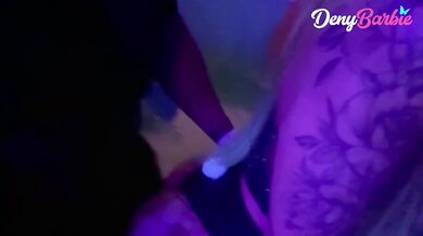 I fucked the hot Latina in the club bathroom after the party.