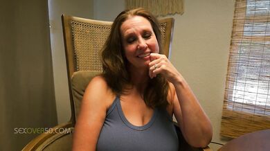 Mom teaches stepbro how to deal hands teaches him how to take it