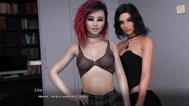 & Route Big Tits Big Cock Deepthroat 3D Threesome