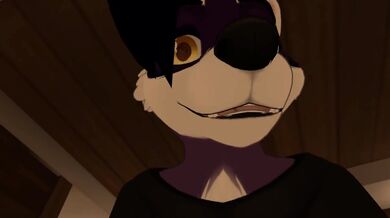 VRChat Furry POV lips puckering for cum squirt