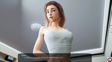 MILF City teen step route while tiny gamer girl enjoys