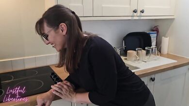 British cheating wife takes my cock squirt creampie