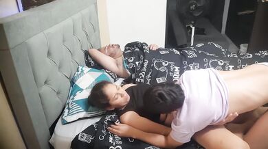 Lesbian stepsister goes wet wild solo girls ride home alone