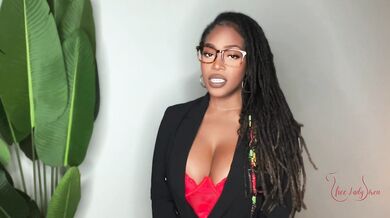 New Hire with a boss girl in glasses edging you slow till you beg