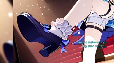 feet tease you for this special hentai show