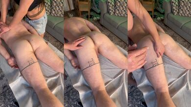 Prostate Massage Tantra Pushes Him To Fingering Orgasm Moan Scream