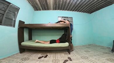 Bunk bed betrayal girlfriend upstairs friend downstairs boyfriend in the middle