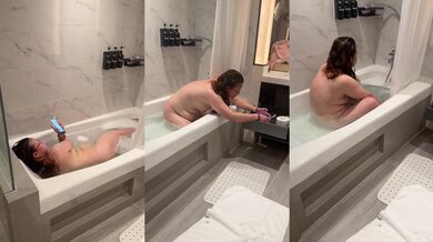 Naked Bath Play Teased Then Raw Fucked HD Exclusive Verified Amateur