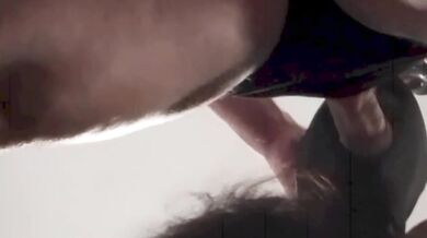 Milf Throated Wife Gets Raw Facial While Gagging On Big Dick