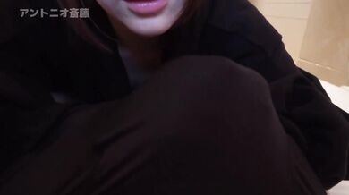 Amateur blowjob by a cute Japanese teen with her tongue deep in his ass