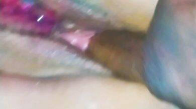 Big cock wrecks milf's tight pussy while cuckold watches her ass get pounded raw