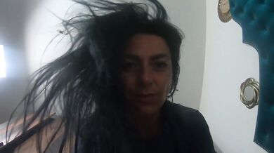 MILF teases tight pussy with hard nipples and forbidden touch