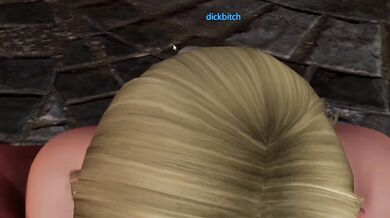 Gamer slut sexting with a big dick stranger
