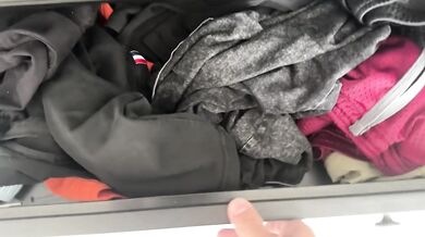 Blonde with a belly button ring gets fucked hard from behind