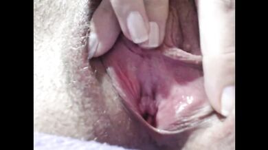 Tiny tits teen arches back clit strokin hard under cam gaze