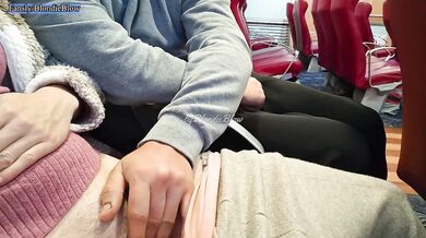 Amateur couple gets wild in risky public ride moaning hard
