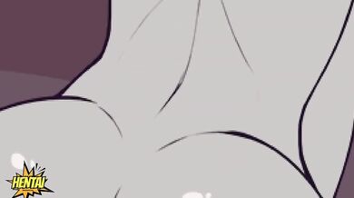 Hot anime blowjob cumshot cartoon with wild hentai sex
