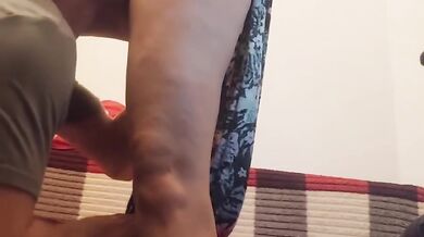 Step mom rides dick raw till her pussy overflows with cum