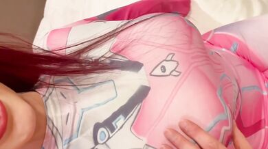 Egirl sexbot throat fucked POV creampie with big pierced tits