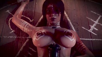 Halloween Tyrant Futa Latina Mermaid Chokes On Creampie