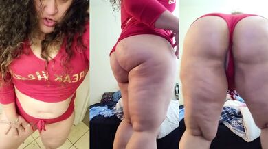 Puerto Rican MILF Masturbates With Pretty Pink Pussy and Big Natural Tits Phat Ass
