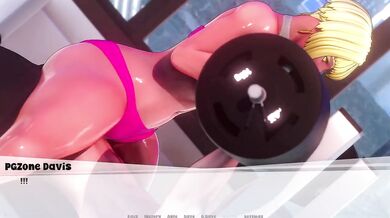 Gym Babe Gaming Boner Pants Big Ass Big Boobs Deepthroat Cumshot Creampie Blowjob Handjob Hentai Cartoon