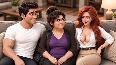 Cheated Chubby Wife Shares Best Double Blowjob With Hot Redhead Realtor