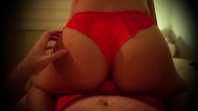 Cute Latina Dogging Big Ass Doggystyle Grinding From Behind For Accidental Cumshot