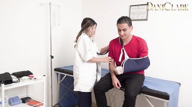 The nurse sucks after my dick consultation