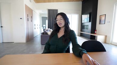 Cheating StepMom Cami gets huge load on tits doggystyle