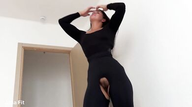 Torn Pants Anal Rough Milf Hairy Pussy Getting Ruthlessly Fucked