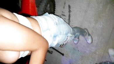 My nuera called me after the barrio party cumdeep in the street