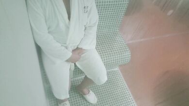 Sauna Creampie Wife Cuckold Gush Big Tits Big Ass