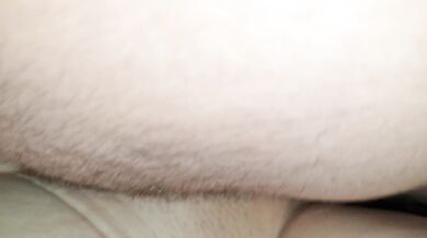 My girlfriend’s pussy dripping from my deep creampie fucking