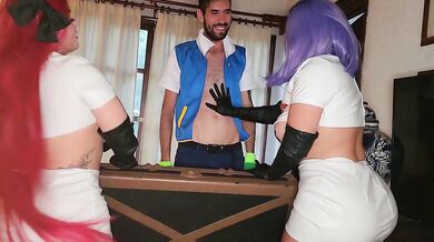 Latina Milf gets fucked in Pokémon cosplay