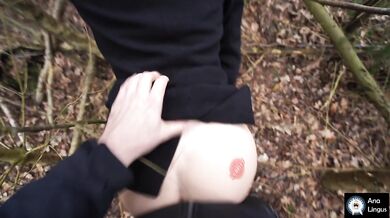 Feral stranger tongues me raw in the park bushes