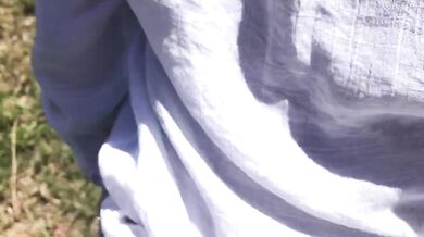 Petite latina teen cum and squirt with her partner outdoors 18 year old latina