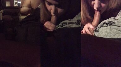 Step sis swallows my cum in the car ride