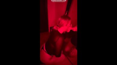 Swedish 18yo blonde chokes her toy while begging you to cum hard