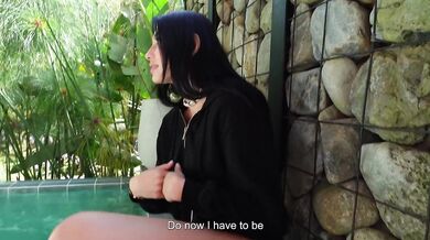 Stepsi’s latina babe gags on huge POV cock hungry for doggystyle