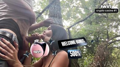 Italian Tourist Creampie BBW Walks Off The Scene