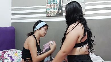 My stepsister makes me rich anal creampie squirt