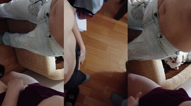 Three hostel girls cum so hard they can't stay standing with six shaking orgasms at once