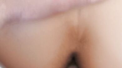 Pretty milf gets throat fucked then gags on thick cum load POV