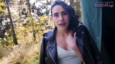 Public Agent Picks Her Up in the Forest for Oral Creampie Blowjob with Real Cumshot
